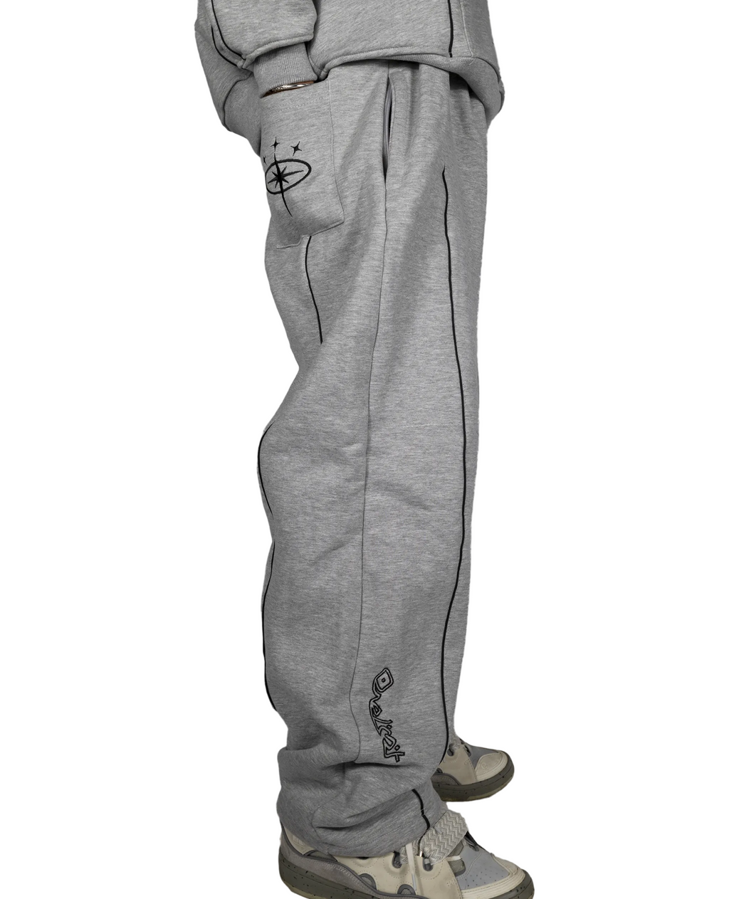 PANTALÓN DE DEPORTE SIDERA GRIS 