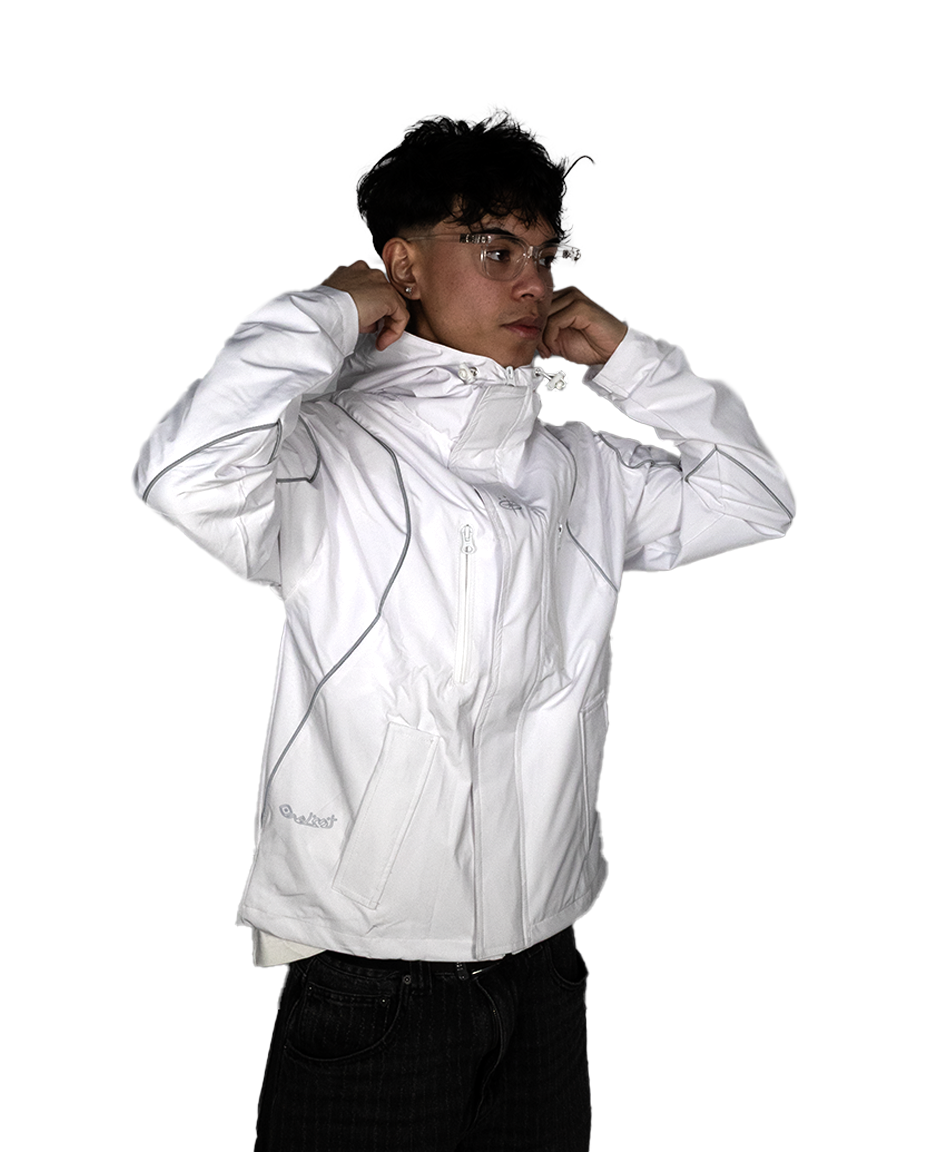 WHITE ECLIPSE RAIN JACKET II