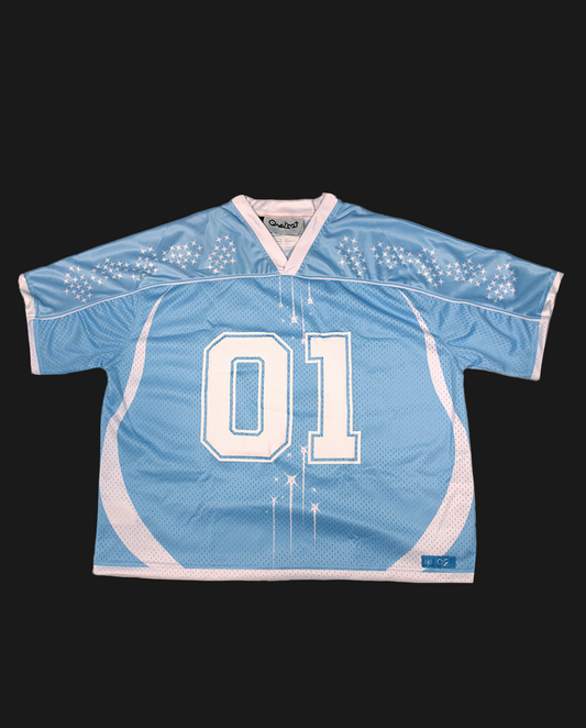 BLUE MESH JERSEY