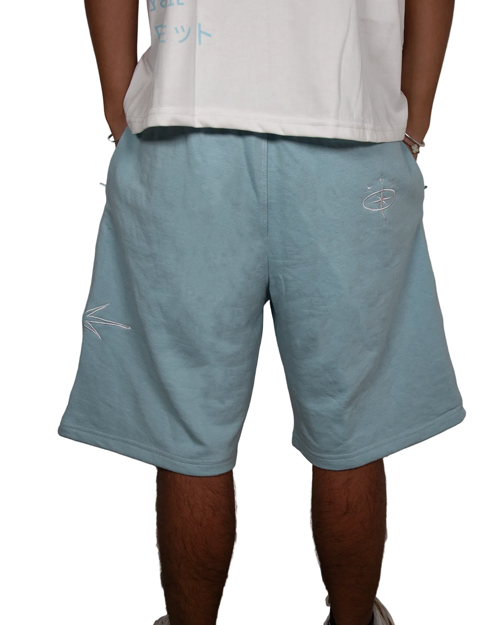 PANTALÓN CORTO AZUL DIVERSIVO 