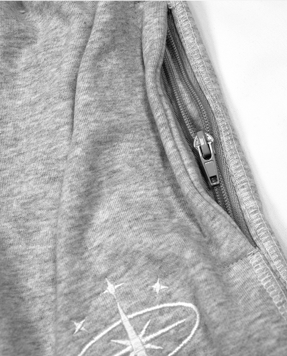 PANTALÓN CORTO GRIS STARFALL 