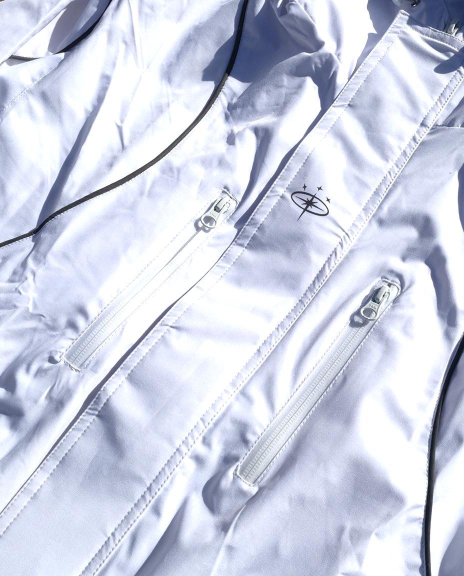WHITE ECLIPSE RAIN JACKET II
