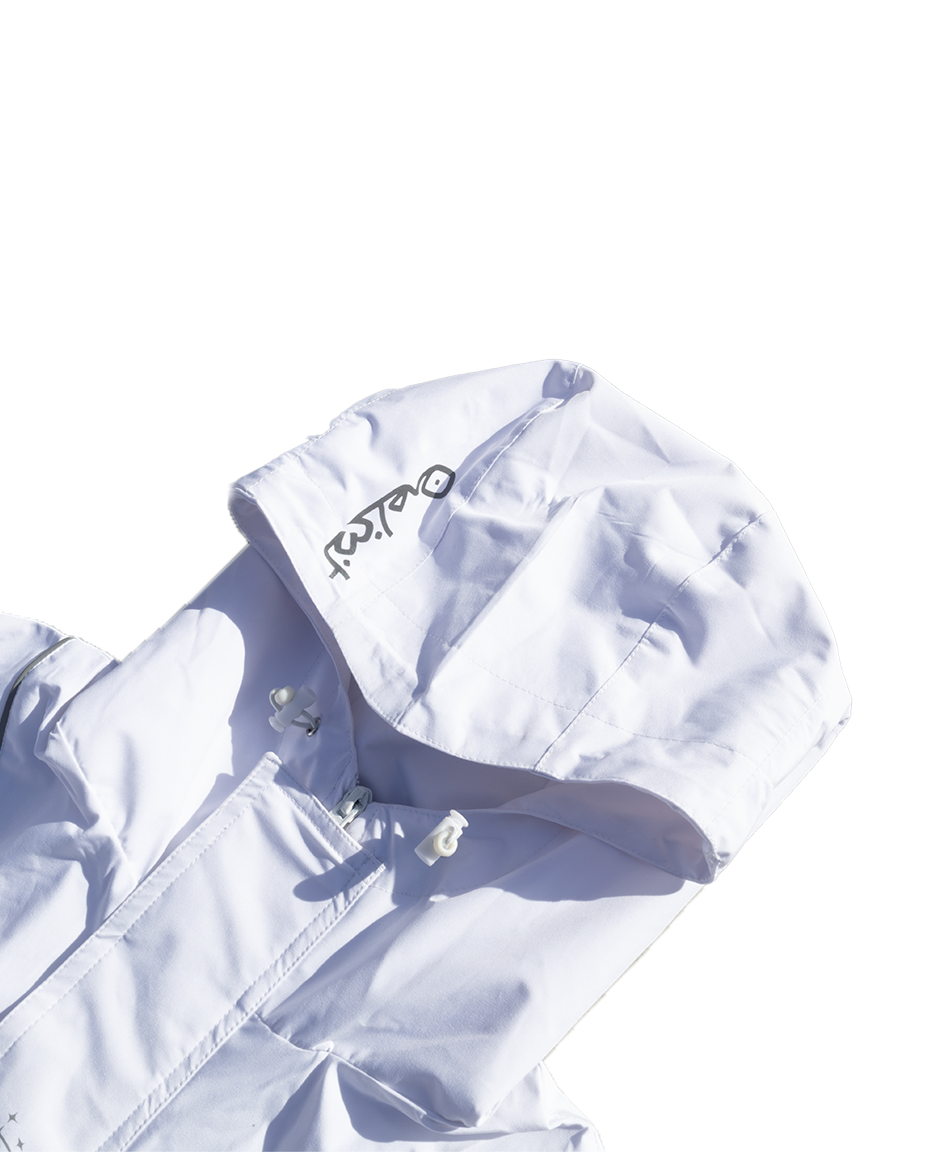 WHITE ECLIPSE RAIN JACKET II