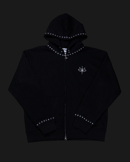 BLACK CELESTIAL ZIP