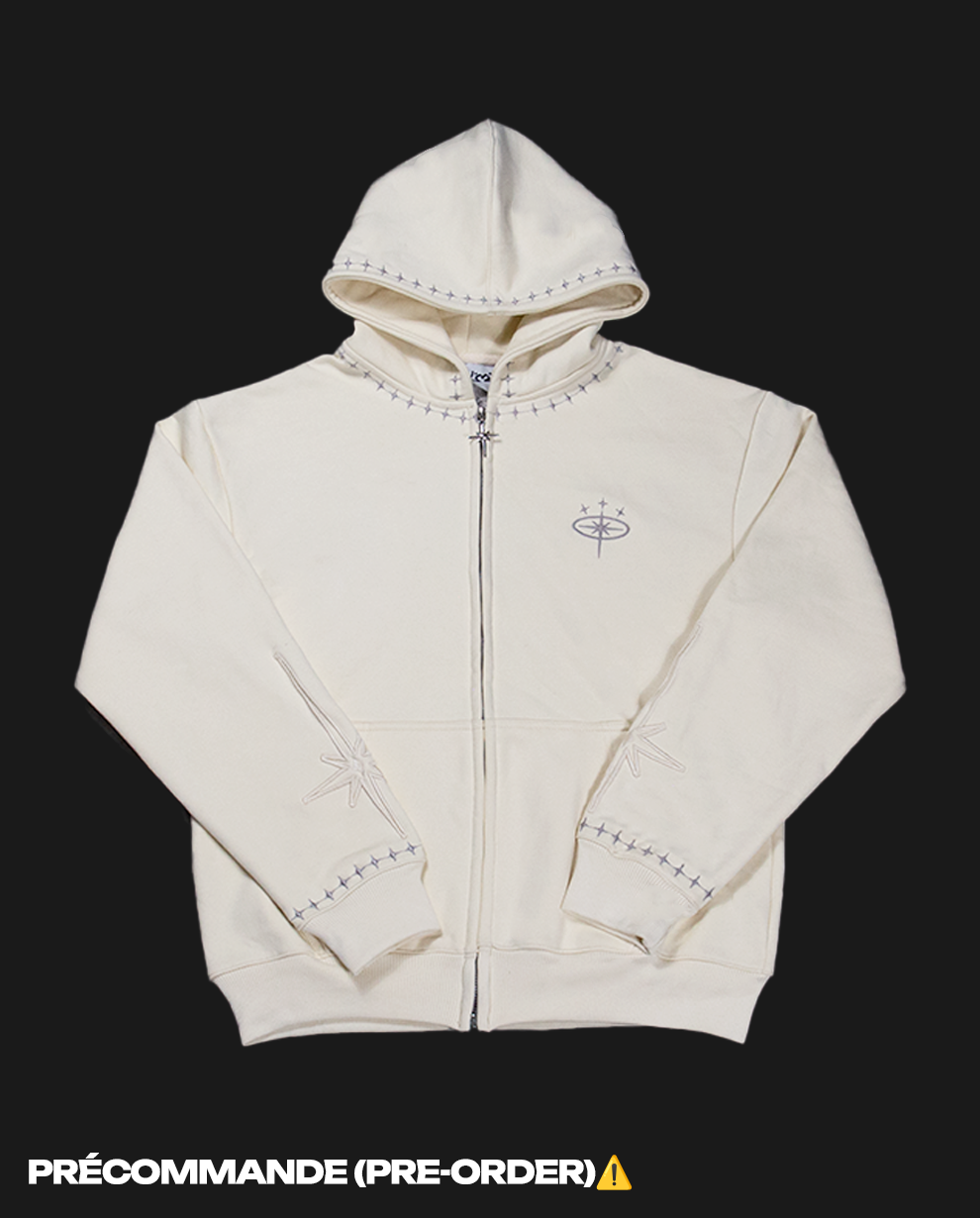 CREAM CELESTIAL ZIP
