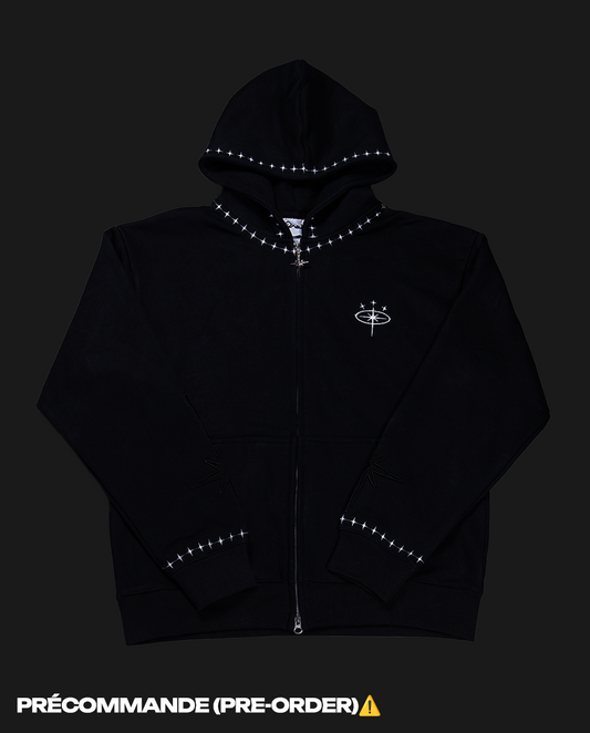 BLACK CELESTIAL ZIP