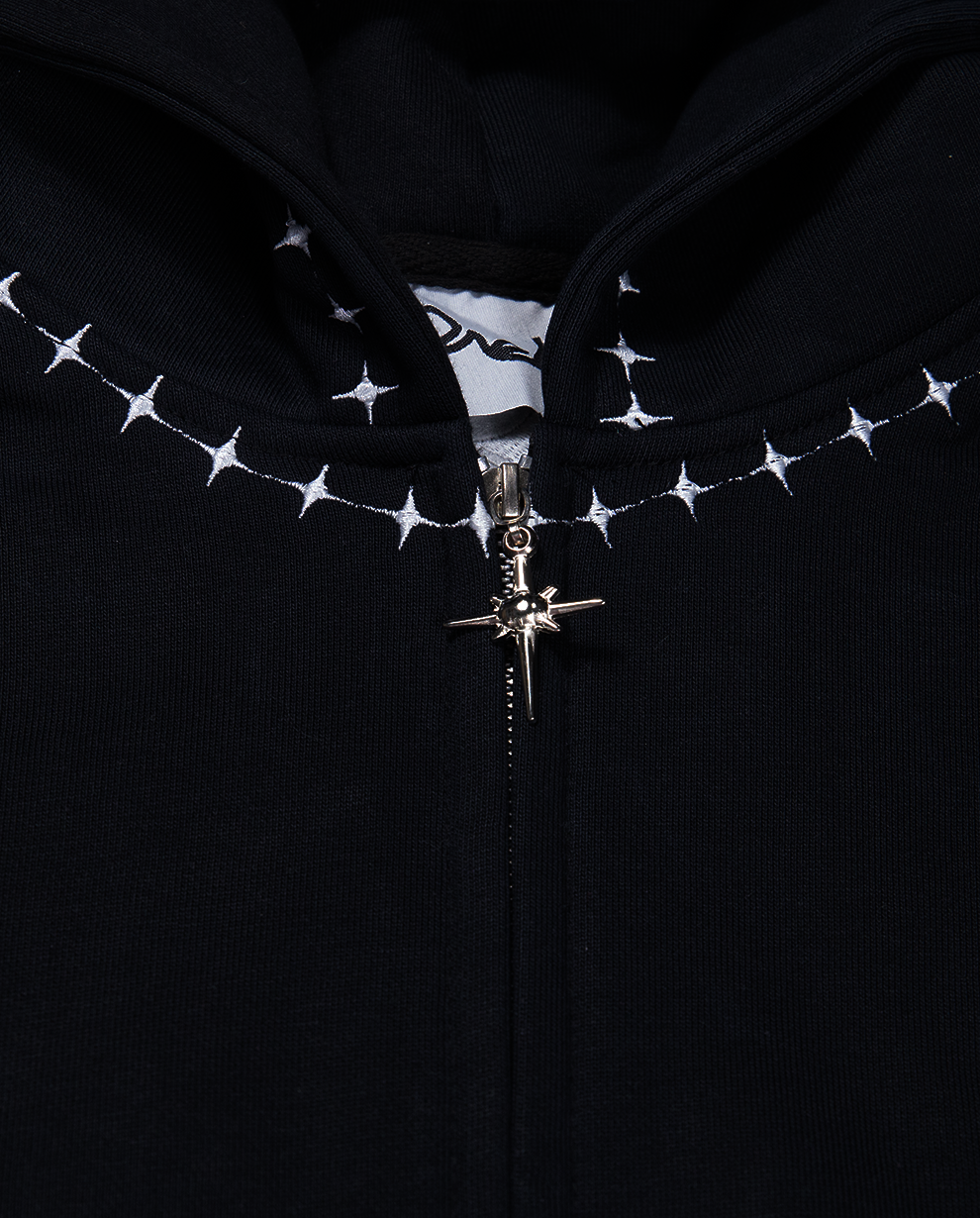 BLACK CELESTIAL ZIP