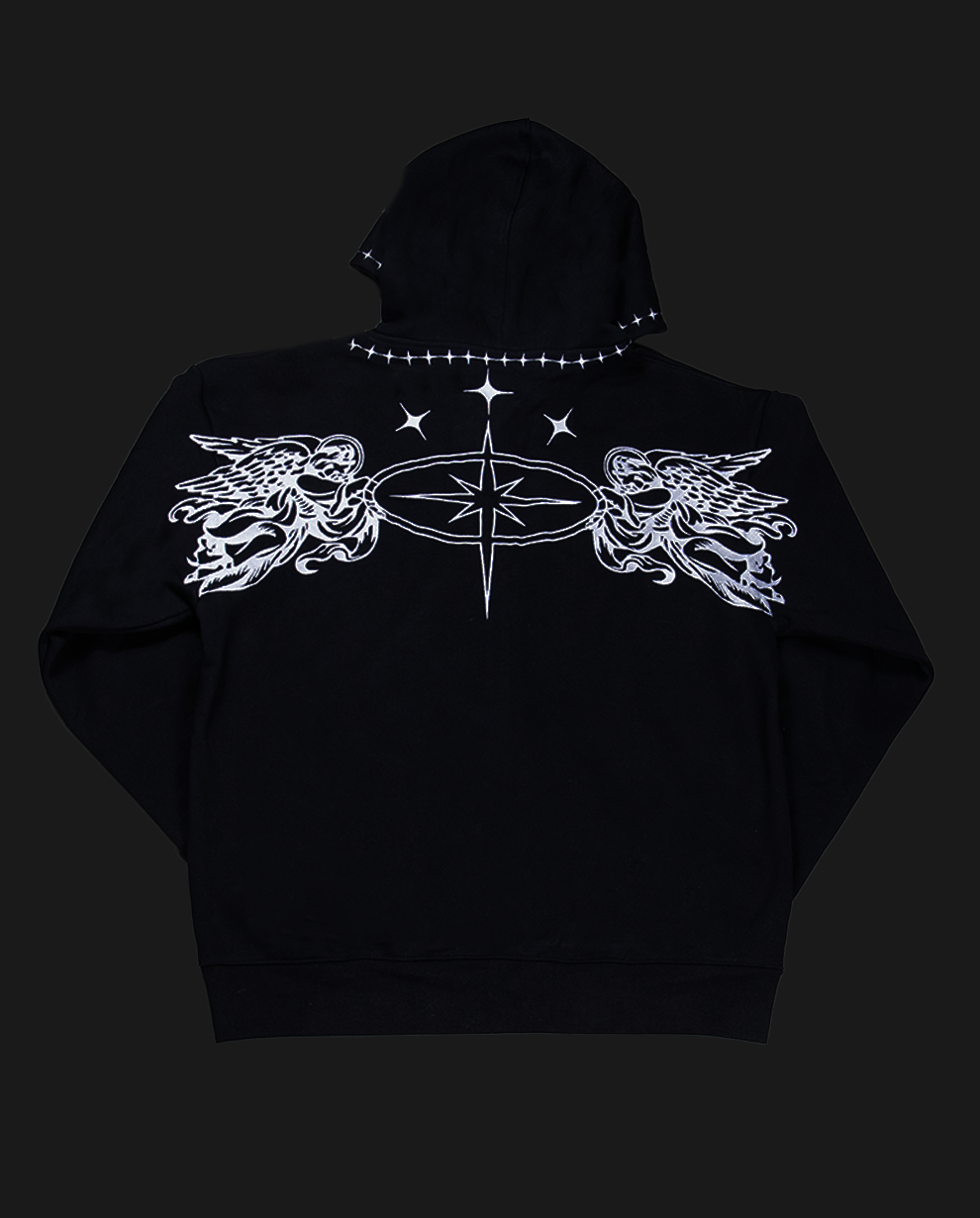BLACK CELESTIAL ZIP